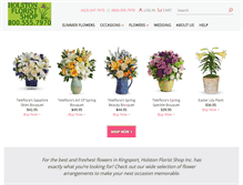 Tablet Screenshot of holstonflorist.com